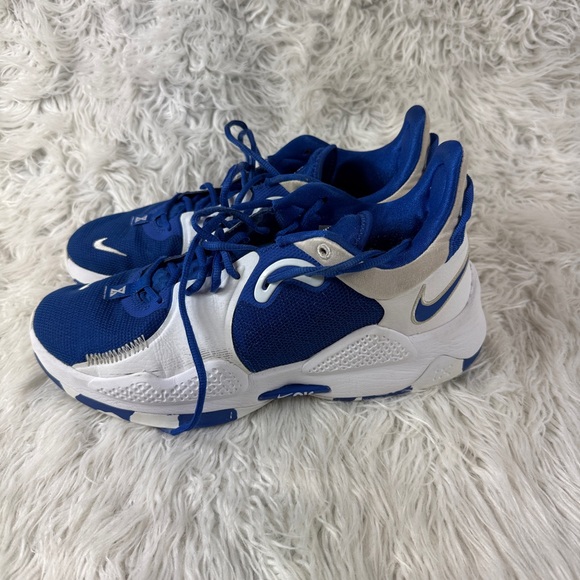 Men’s Nike PG 5 “Game Royal/White” sneakers - Picture 3 of 6